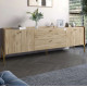 Тумба ТВ(2дв.+2шух.) коллекции WOOD(Вууд)-LION